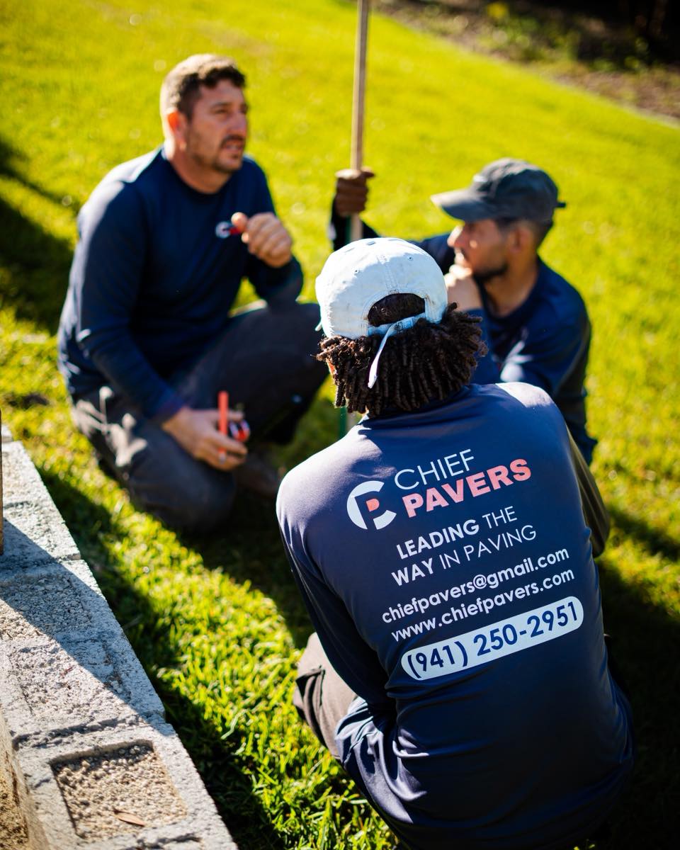 Chief Pavers professional team